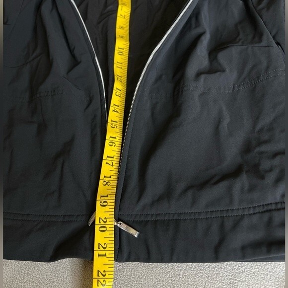 Escada Sport Black jacket size 36/Small Double zippers - Picture 9 of 16